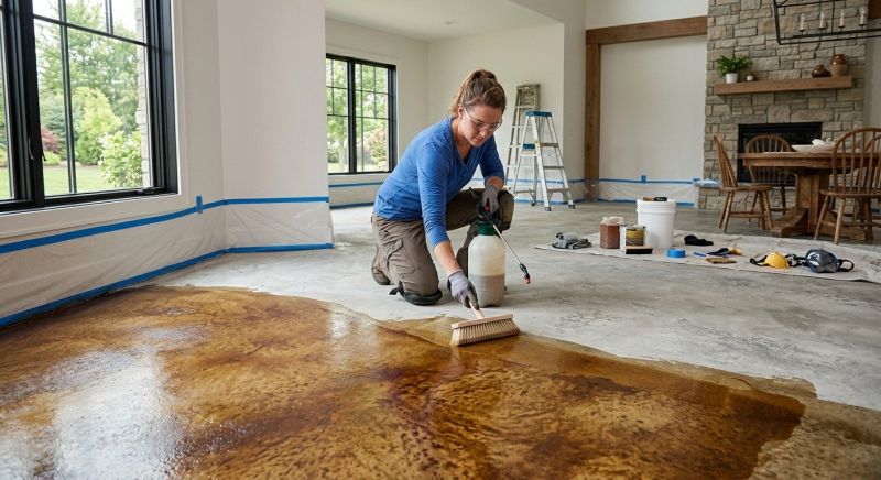 Concrete Slab Finishing in Dallas, TX