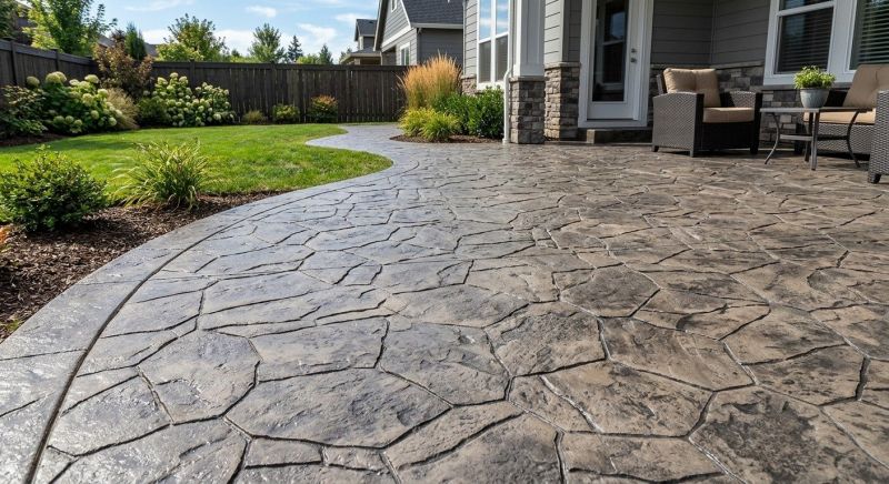 Stamped Cement Installation in Dallas, TX